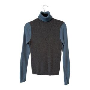 Gap Merino Wool Long Sleeve Ribbed Turtleneck Top - Size XL